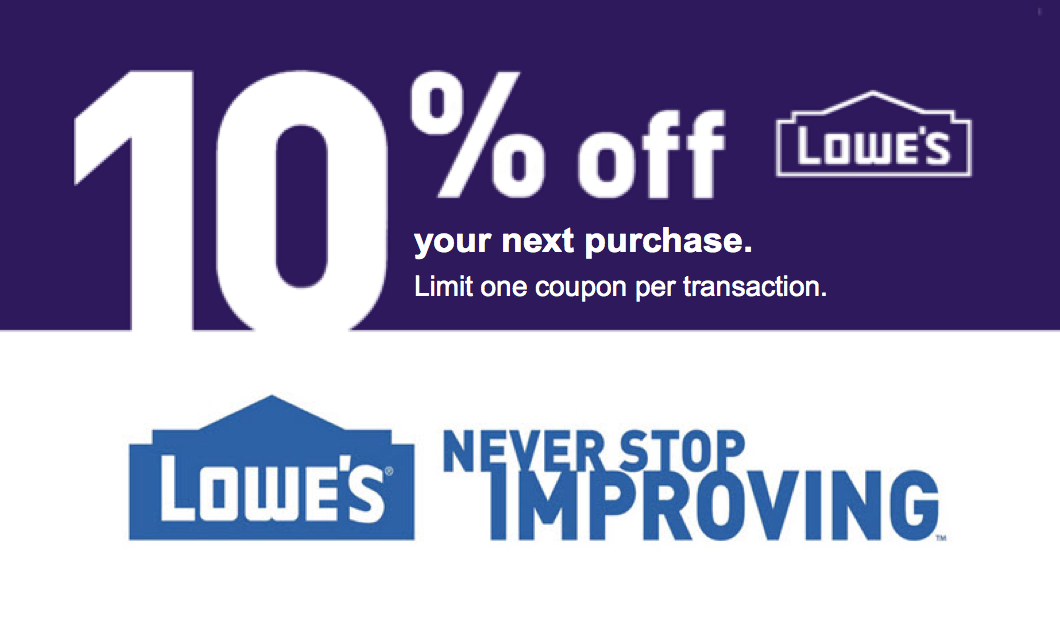 10 Off Coupon Template